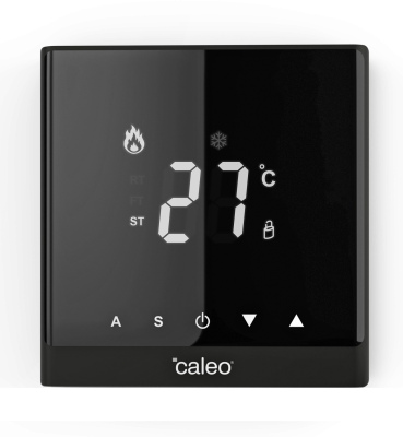 Терморегулятор CALEO С732 с LED дисплеем, черный