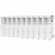 Радиатор алюминиевый ROMMER Plus 200 10 секций