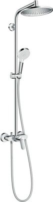 Душевая система Hansgrohe Crometta S 240 Showerpipe Ecosmart, 27269000