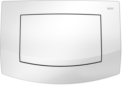 Кнопка для инсталляции TECEambia 9240100, одинарная система смыва, белая