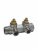 Коллектор регулирующий FAR В-Н 3/4" два отвода НР 1/2", Eurokonus FK 3821 3412UN