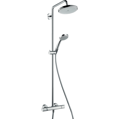 Душевая система с термостатом Hansgrohe Croma 220 Showerpipe 27185000