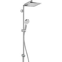 Душевая система Hansgrohe Crometta E 240 1jet Showerpipe Reno EcoSmart 27289000